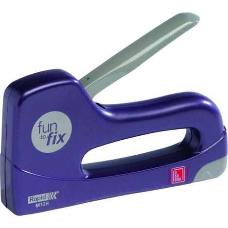 Rapid Graffatrice Manuale M10R Fun to Fix - Graffe a Filo Fine 4-8mm (1/4)