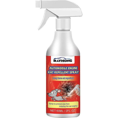 Répulsif anti-rongeurs pour moteur auto, spray naturel protection véhicule 60ml (1/3)