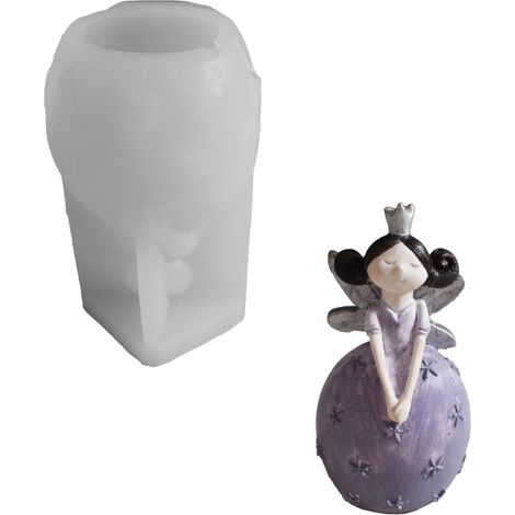 Molde de silicona para velas Garden Elf, Molde para velas-1 (1/2)