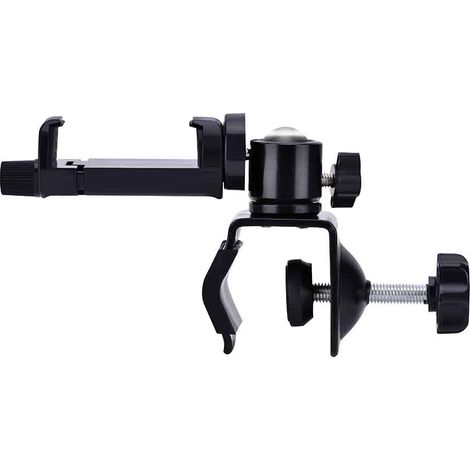 Support de caméra pour bébé, Angle réglable, fixation sécurisée, pince universelle noire (1/5)