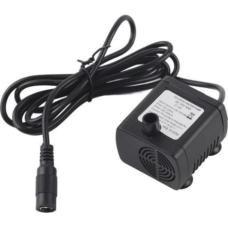 Mini pompe à eau submersible solaire amphibie DC12 V pour fontaine et étang (1/3)