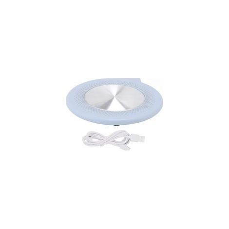 Tasse chauffante électrique pour bureau – 55 °C réglable, USB portable, chauffage rapide, couleur bleue (1/5)