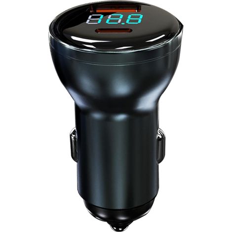 USB-Adapter für Auto, Handy-Ladegerät für Auto USB-Autoadapter mit 100 W Schnellladung, Zubehör zum Laden des Mobiltelefons im Inneren für Laptop, Tablet, GPS, Kamera (1/5)