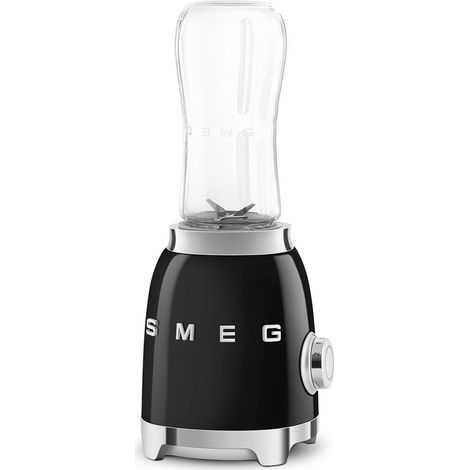 SMEG Mini blender 0,6 L Noir - Années 50 - PBF01BLEU (1/5)