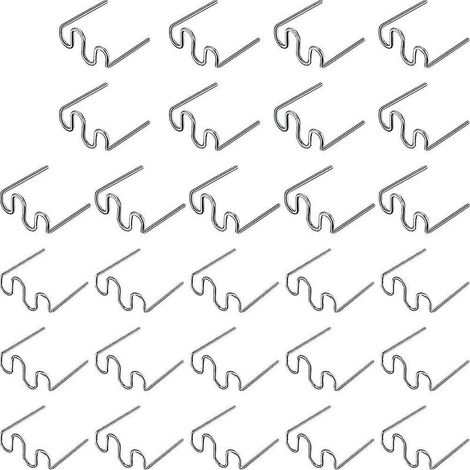 1000pcs plastic welder repair wave clips for welding tool kit