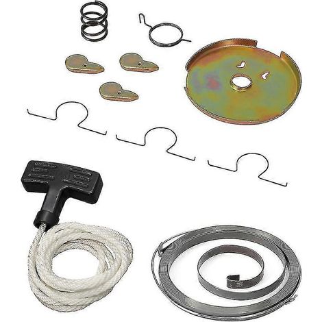 Kit de réparation pour lanceur à rappel automatique (ressort, corde, poignée) pour Honda ATC 110 (1981-1983), ATC 185S, 185 et 200S/E (1970-1984).