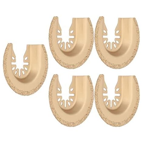 5 Pièces Lame de Scie Oscillante Semi-circulaire Incisive Outil Multiple Oscillant électrophorèse Accessoire D'outil - (1/5)