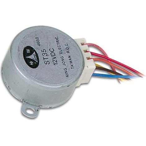 Moteur pas a pas 12vcc 60ma (angle 7 5° / 48 pas)