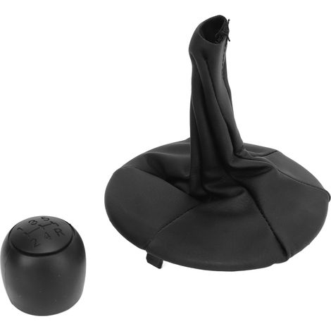 Pommeau de levier de vitesses manuel 5 rapports avec soufflet 71775051, compatible avec FIAT PANDA 2003-2012 (1/5)