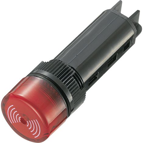 TRU COMPONENTS 718635 Signalgeber Geräusch-Entwicklung: 80 dB  Spannung: 12 V DC/AC Intervallton 1 S