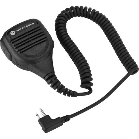 Micro main radio avec micro intégré et clip ceinture en acier pour talkie-walkie