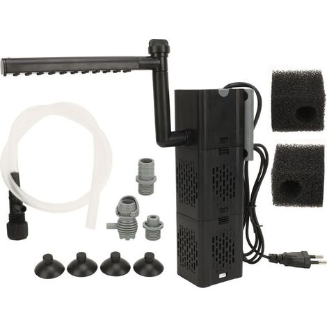 Filtre interne pour aquarium, pompe submersible silencieuse à oxygénation, prise EU 220V (1/5)