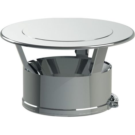 Chapeau plat isolé DUOTEN D80/130 + bride TOLERIE EMAILLERIE NANTAISE 594088