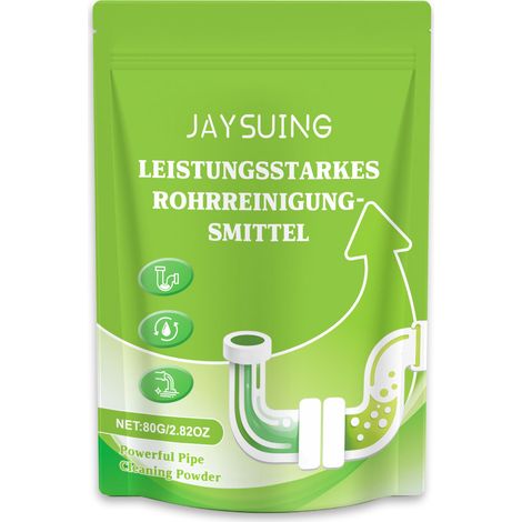 Agent de débouchage puissant pour canalisations (poudre pour canalisations domestiques) 80g