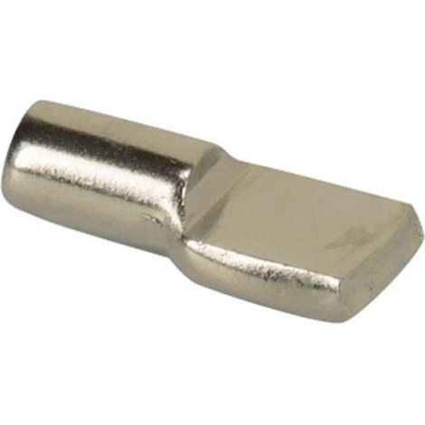 Lot de 20 taquets à enfoncere en acier chromé, diam. 5 mm