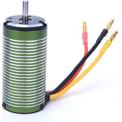 Moteur Brushless X TEAM 3674 1650KV Résistant à la Chaleur pour Buggy et Bateau RC 1/8 (1/5)