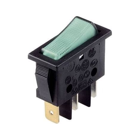 B116C1E00000 Interruttore a bilanciere B116C1E00000 250 V/AC 16 A 1 x Off / On Permanente 1 pz.