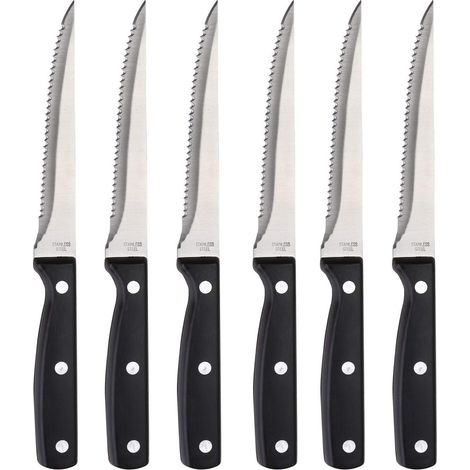 CUCHILLO. SET 6 CHULETEROS MASTERPRO - EHLIS (1/5)