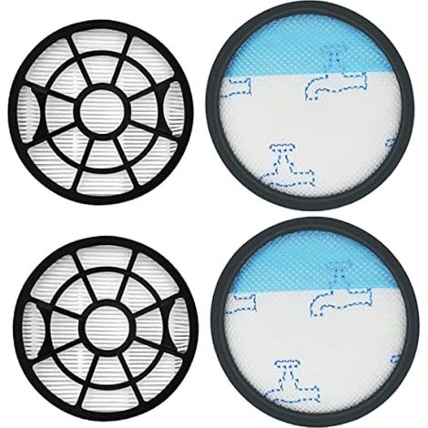 Confezione da 4 filtri compatibili con gli aspirapolvere ciclonici Rowenta Swift Power Ro2981ea Ro2910ea Ro2913ea Ro2915ea Ro2932ea Ro2933ea Ro2957ea compatibili con Zr904301