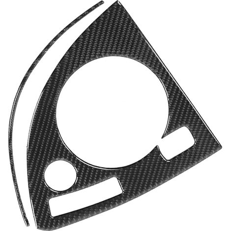 2 Panneaux Autocollants Carbone pour Levier de Vitesse Boîte à Gears Compatible Prius 2012-2015 Conduite à Gauche (1/5)