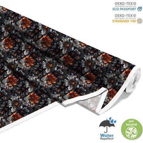 TISSUS DÉCORATIFS D'EXTÉRIEUR OXFORD - Motif Fleurs I DX5560 (1/5)