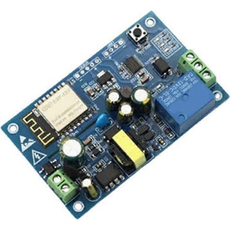 Module relais WiFi 220 V, carte de commutation intelligente, contrôleur de développement ESP8266 pour la domotique (1/5)
