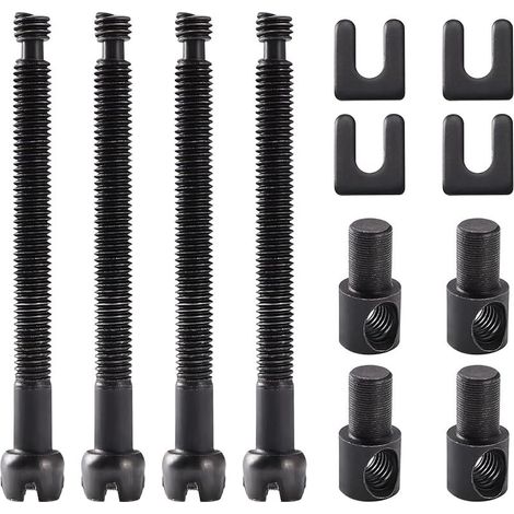 4 Pièces Vis de Réglage de Tendeur de Chaîne, Vis de Réglage de la Tension de la Tronçonneuse, pour Tronçonneuse 4500 5200 5800 45CC 52CC 58CC (1/5)