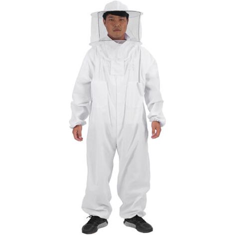 quipement de protection professionnel pour l'apiculture Abeille gardant tout le corps Costume d'apiculteur Chapeau XL (1/5)