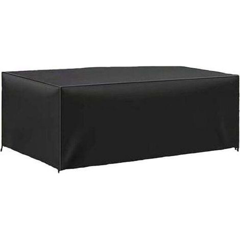 Housse Table de Jardin - 180 x 110 x 70cm - Housse de Protection Bâche Résistante aux Intempéries et aux Déchirures 420D Oxford pour Mobilier Salon de Jardin (1/5)
