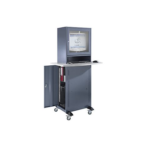 eurokraft basic  523116  Armario para ordenador  con tablero  (1/3)