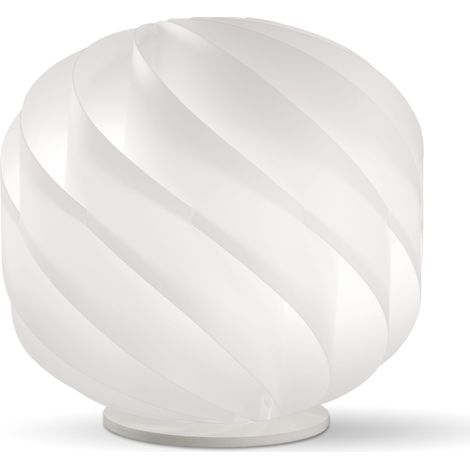Lampada Da Scrivania Moderna Globe Polilux ® Bianco 1 Luce E27 (1/2)