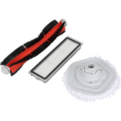 Kit de pièces détachées pour aspirateur Dreame W10 Pro : brosse latérale roulante, filtre et chiffon de nettoyage (1/5)