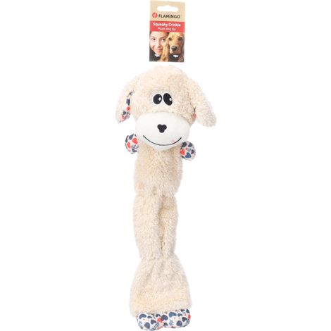 Jouet Chien Long Corps Beige 19x10x51CM