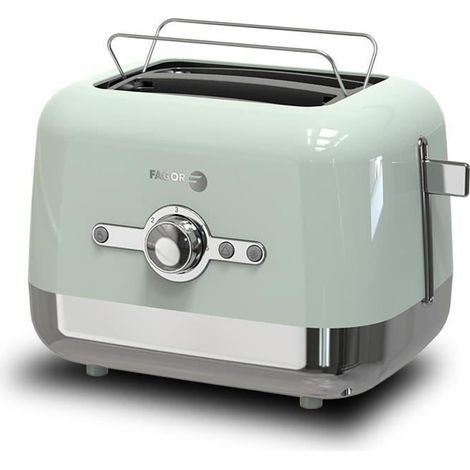 Toaster - FAGOR - FG1930 - 3 Funktionen: Aufwärmen, Abbrechen, Auftauen - Grün (1/3)