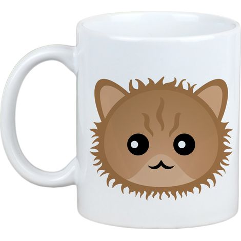 Selkirk Rex: una taza con gráficos e inscripción de Art-Dog. (1/5)