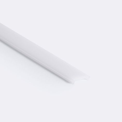 Tapa 10 metros para Perfil de Aluminio compatible con Ref. 129097 Blanco Traslúcido