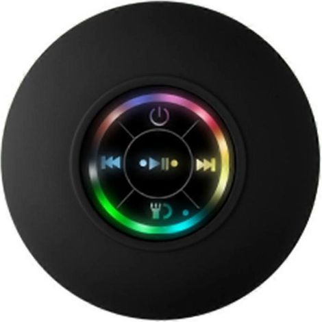 Kabellose Badezimmer-Audio-Duschlautsprecher mit RGB-Beleuchtung für Telefon-Soundbar und Freisprechfunktion