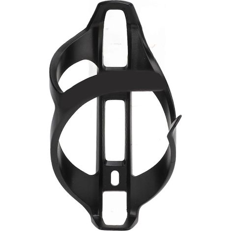 Porte-bidon de vélo noir en résine TPR haute élasticité, compatible VTT et vélos de route. (1/5)
