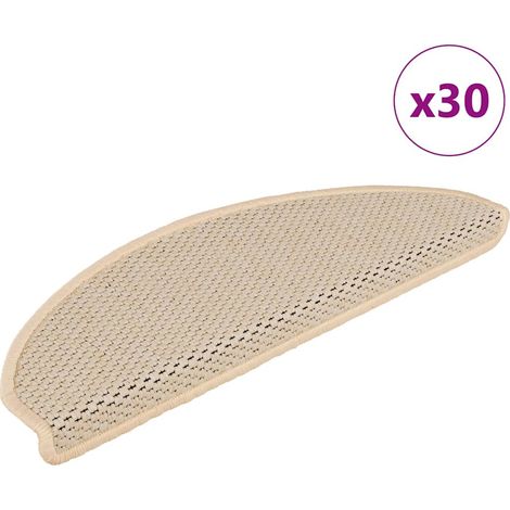 Stufenmatten Selbstklebend Sisal-Optik 30Stk. 65x21x4cm