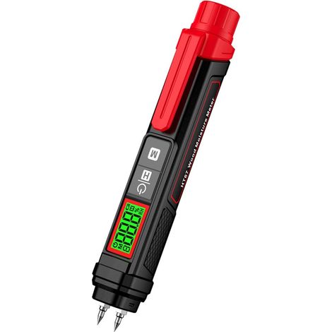 Holzfeuchtigkeitsdetektor Stift-Hygrometer Holzfeuchtigkeitserkennungswerkzeug Präzises Holzfeuchtigkeitsmessgerät