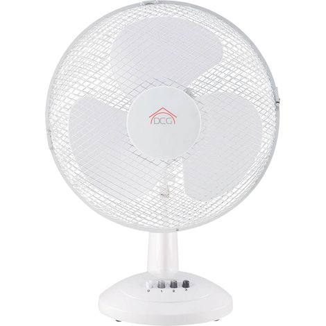 VENTILATORE DA TAVOLO 40W A 3 PALE DA D.40CM