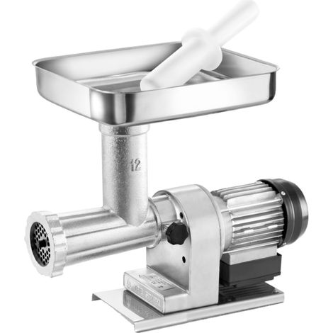 Tritacarne Elettrico Pro N°12 - 480 W - Tramoggia Inox - Altro