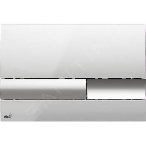 Alca Basic - Plaque de déclenchement, chrome brillant M1741 (1/2)