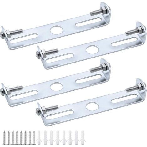 [4 Stück] 95-mm-Deckenleuchten-Montagehalterung, Pendelleuchten-Zubehör, Deckenleuchten-Sockelplatte, Deckenlampenplatten, Plattenhalterungen und Zubehör (1/5)