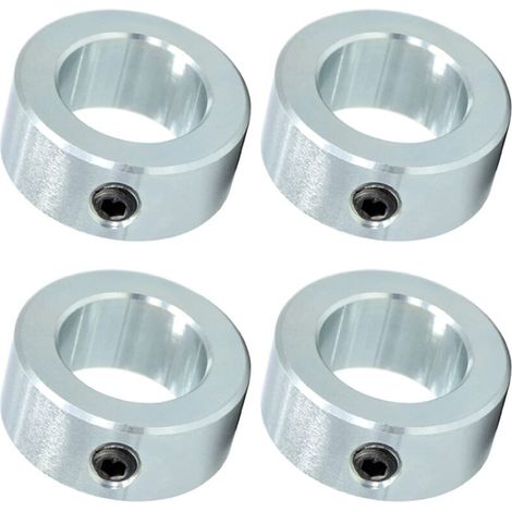 Jeu de 4 butées de profondeur de 20 mm pour roue de diable