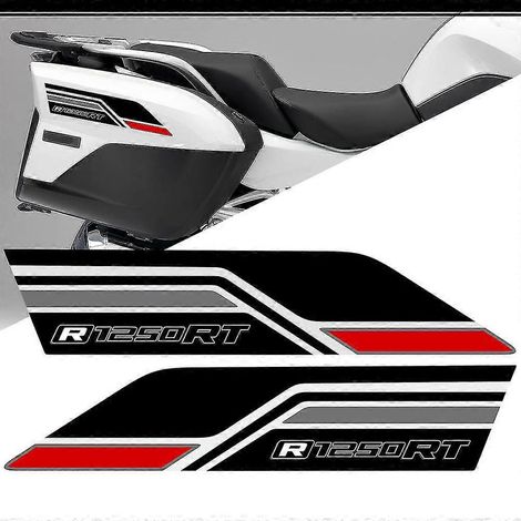 Autocollants R 1250 RT pour BMW R1250RT : protections latérales, valises, coffre, genoux, réservoir, emblème, logo R1250RT (noir) 7 (1/5)