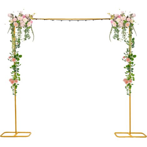 Arco decorativo, construcción robusta de hierro, diseño ligero, L (1/5)