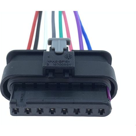 1-1703506-1/1-1719393-1 Applicable au connecteur radar Volkswagen Audi DJ7085YE-1.2-21 -- Connecteur simple