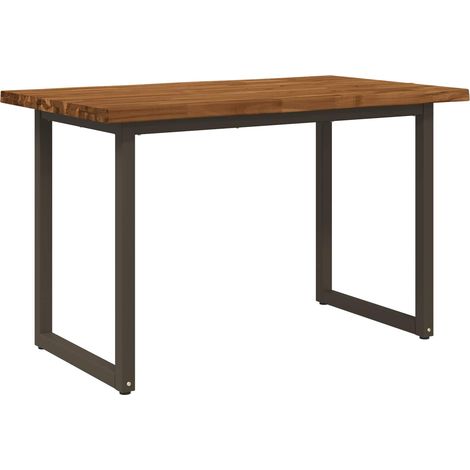 Tavolo da pranzo con bordo vivo 120 x 70 x 75 cm vidaXL (1/5)