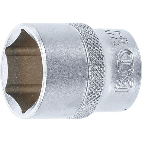 BGS Steckschlüssel-Einsatz Sechskant Antrieb Innenvierkant 12,5 mm (1/2") SW 15/16" - 2779 (1/3)